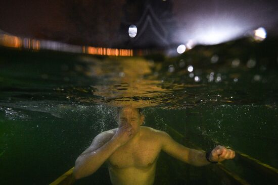 Празднование Крещения в Москве и Подмосковье