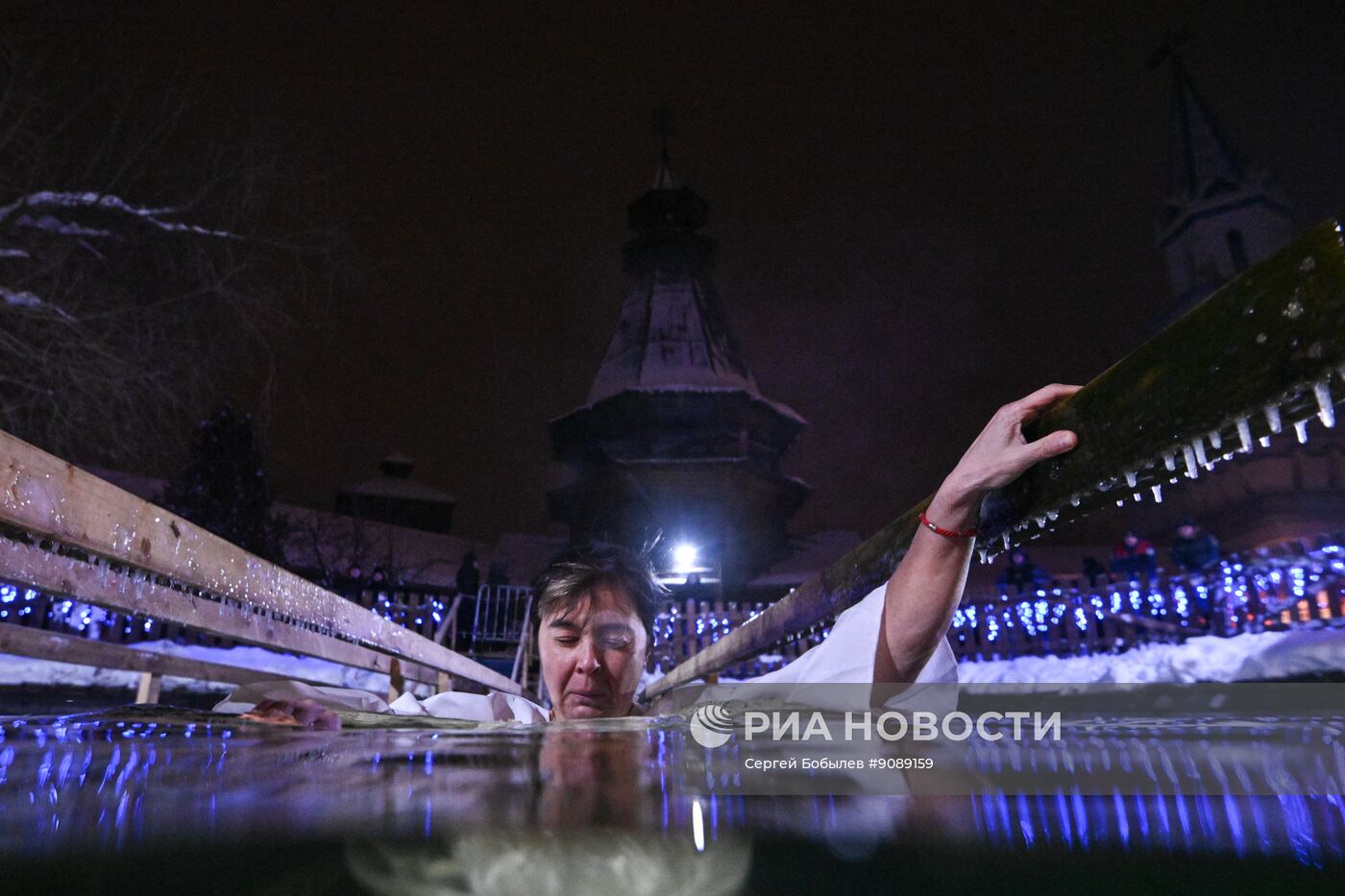 Празднование Крещения в Москве и Подмосковье