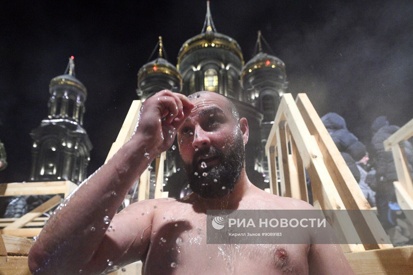 Празднование Крещения в Москве и Подмосковье