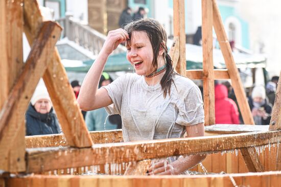 Празднование Крещения в странах СНГ