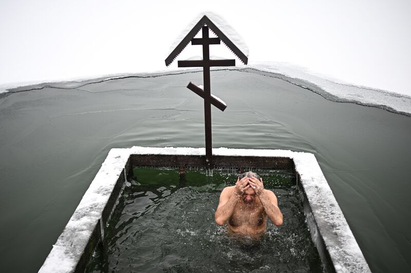 Празднование Крещения в Москве и Подмосковье