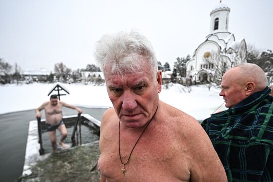 Празднование Крещения в Москве и Подмосковье