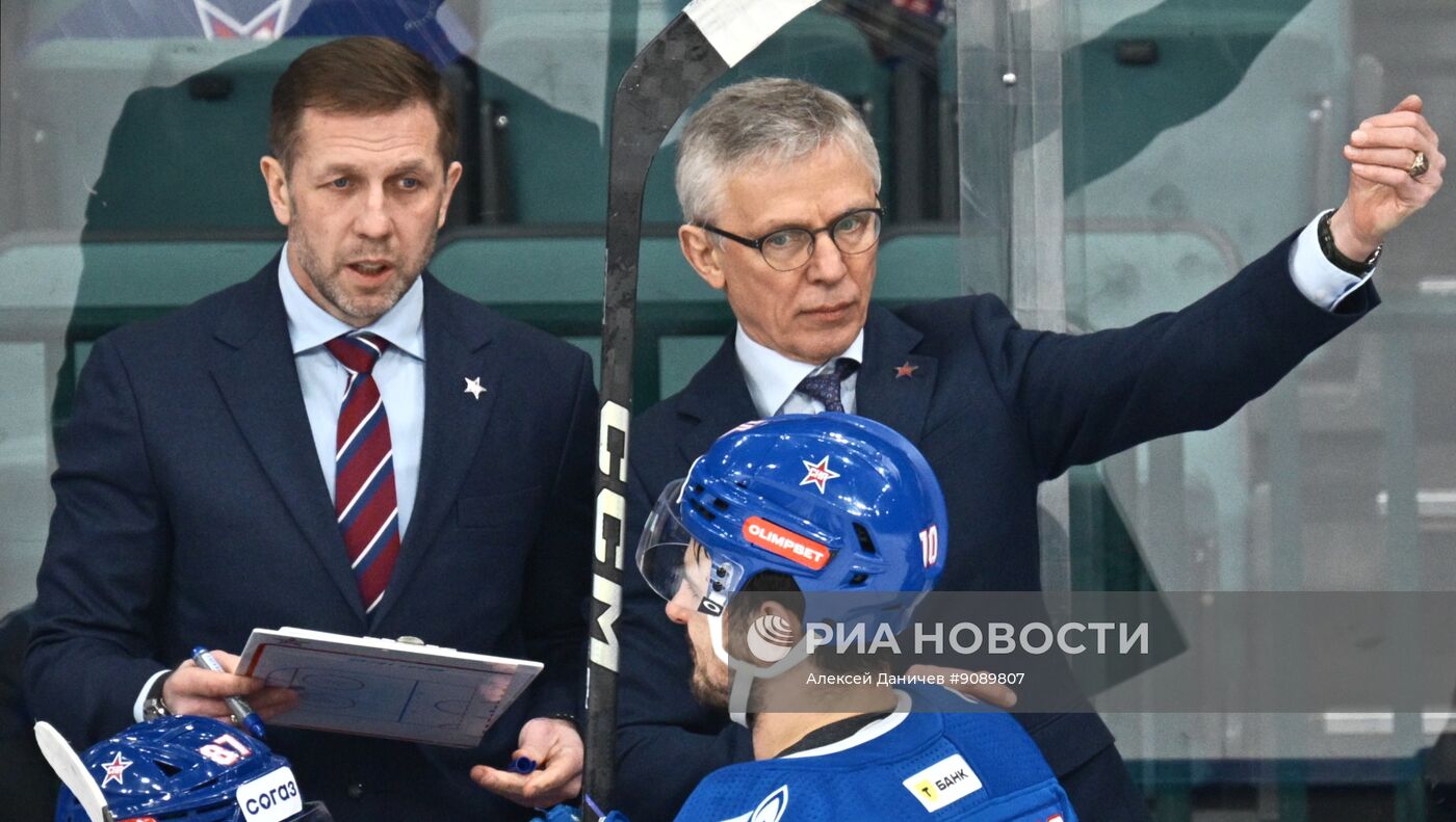 Хоккей. КХЛ. СКА (Санкт-Петербург) - "Динамо" (Минск)