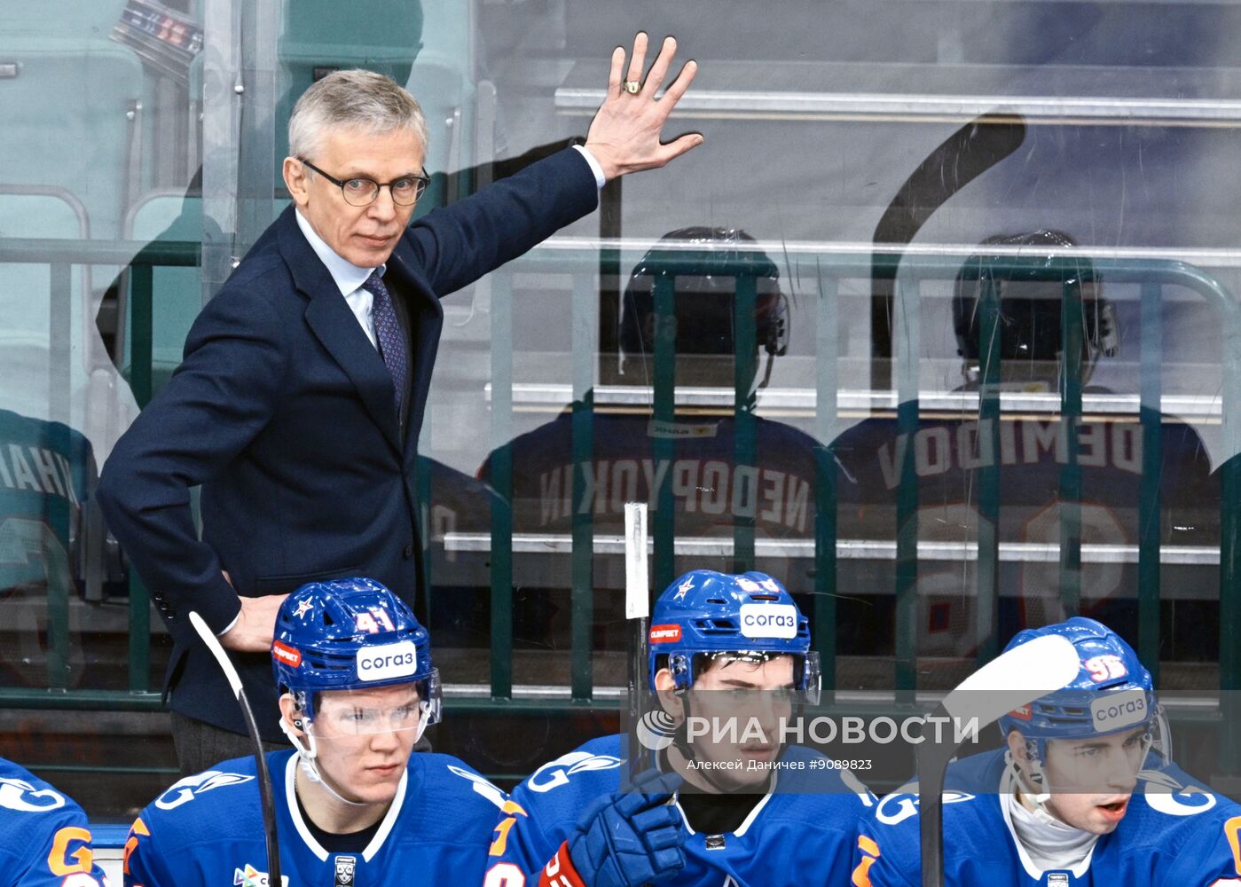 Хоккей. КХЛ. СКА (Санкт-Петербург) - "Динамо" (Минск)