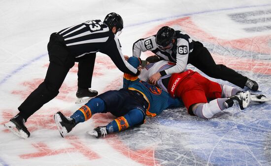 Хоккей. КХЛ. "Драконы" (Шанхай) - "Спартак" (Москва)