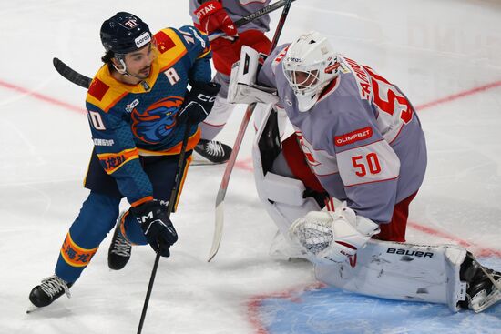 Хоккей. КХЛ. "Драконы" (Шанхай) - "Спартак" (Москва)