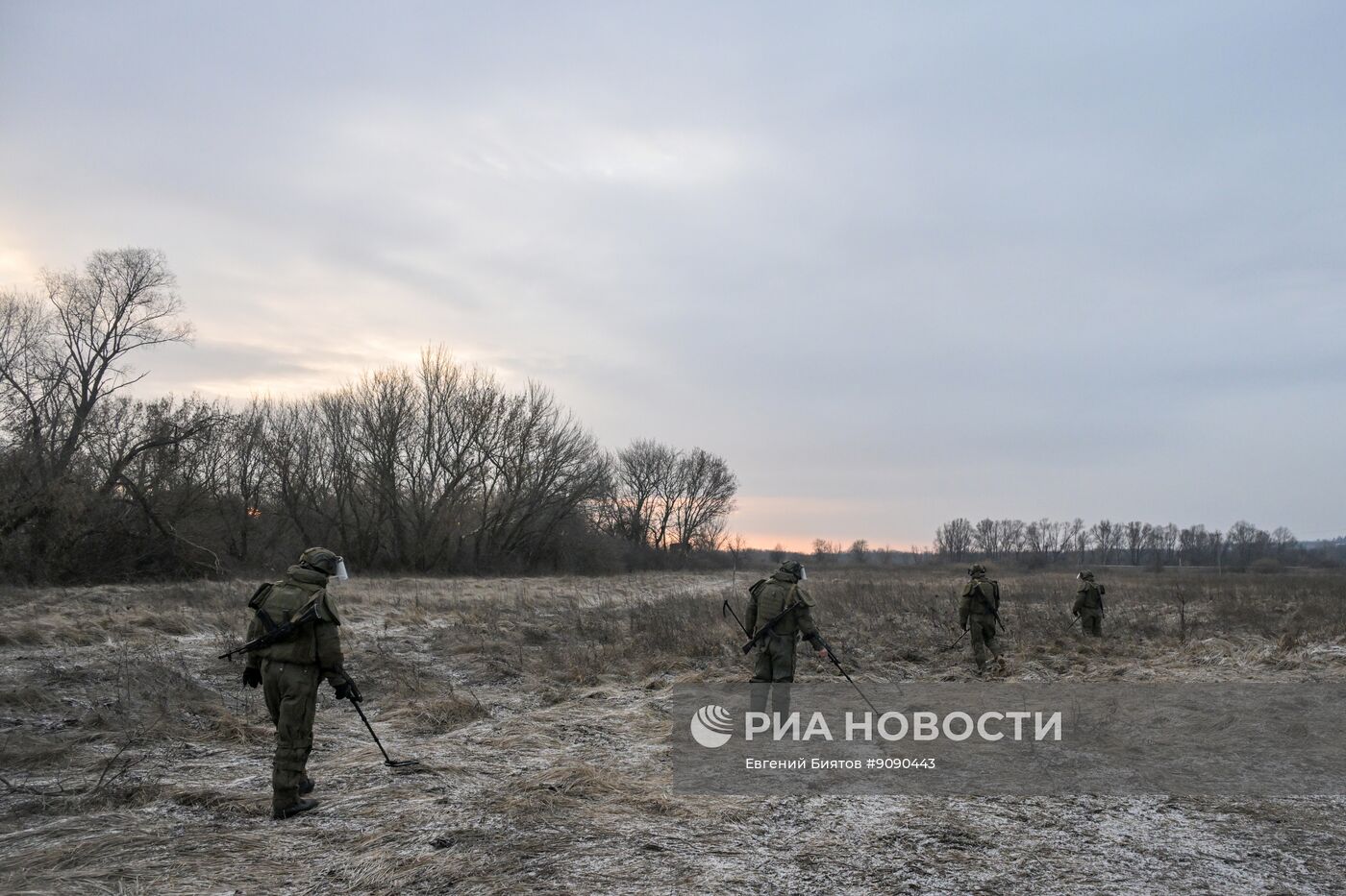 Работа инженерных войск в зоне СВО