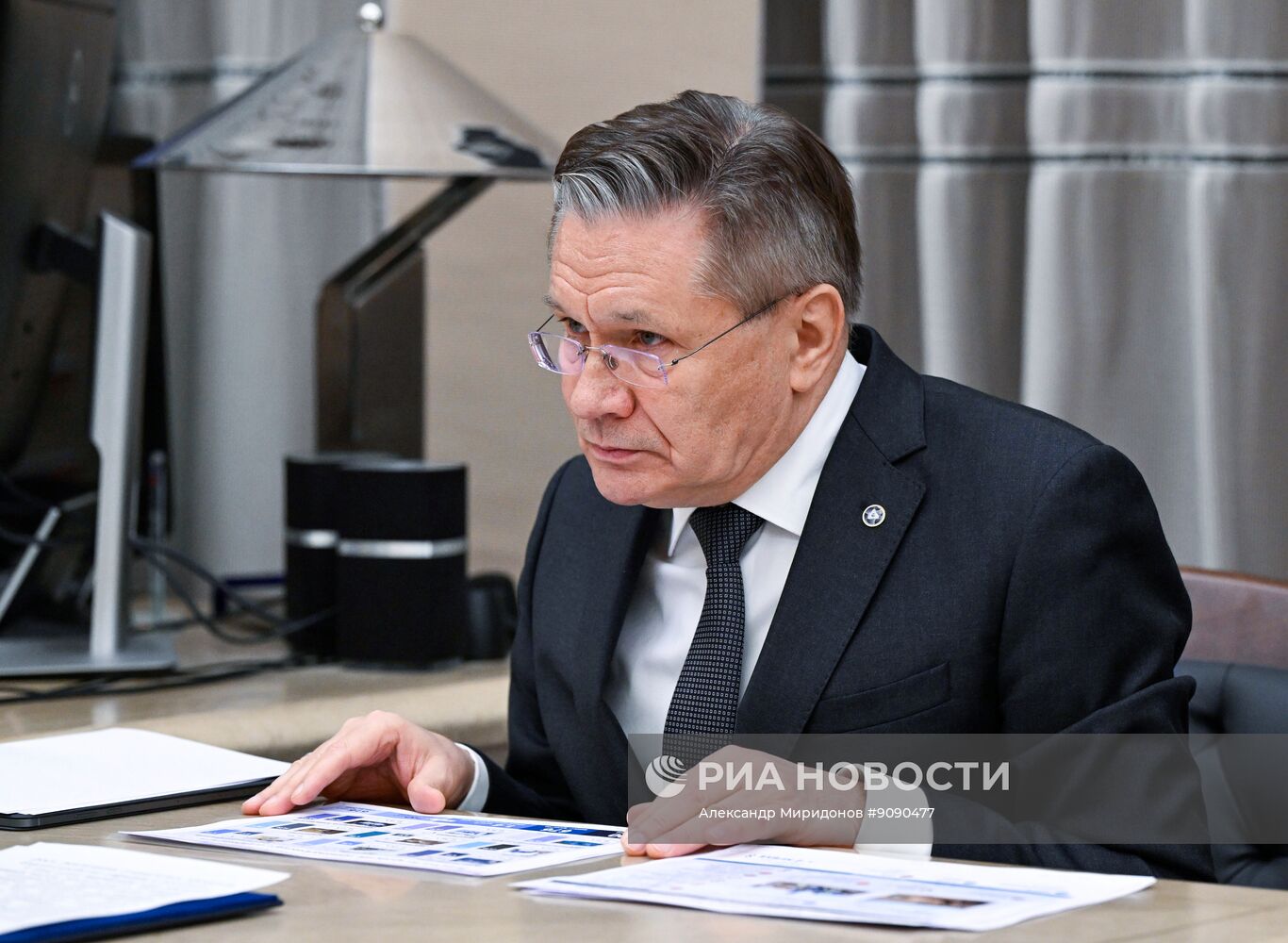 Премьер-министр Михаил Мишустин встретился с главой госкорпорации "Росатом" Алексеем Лихачевым