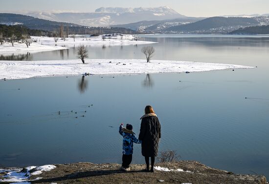 Симферопольское водохранилище 