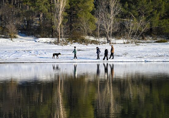 Симферопольское водохранилище 