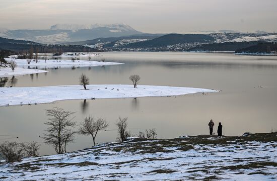 Симферопольское водохранилище 