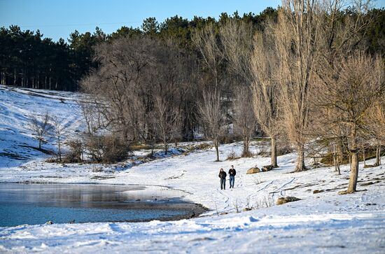 Симферопольское водохранилище 