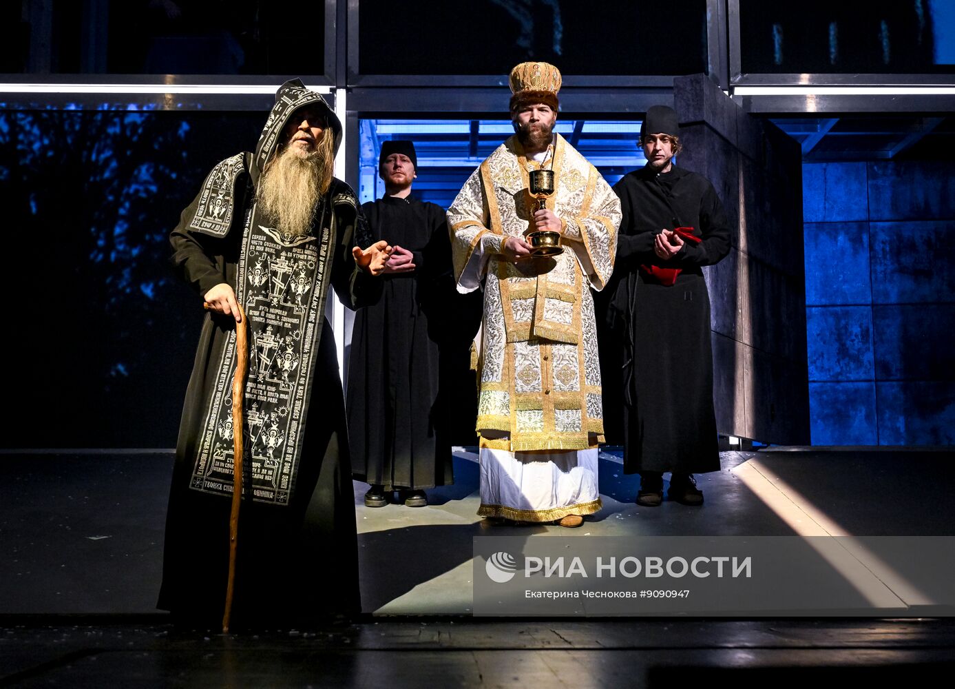 Спектакль "Лавр" в театре на Малой Ордынке
