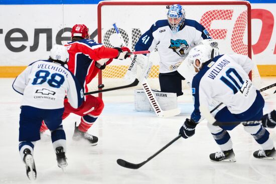 Хоккей. КХЛ. ЦСКА (Москва) - "Барыс" (Астана)