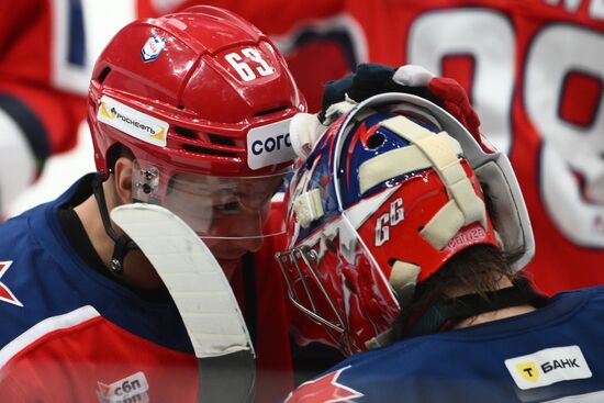 Хоккей. КХЛ. ЦСКА (Москва) - "Барыс" (Астана)