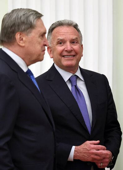 Встреча президента Владимира Путина и спецпосланника президента США Стивена Уиткоффа