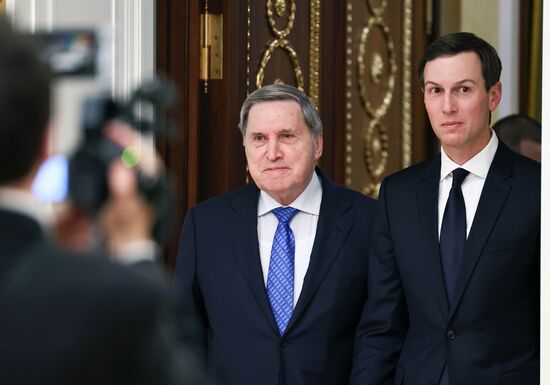 Встреча президента Владимира Путина и спецпосланника президента США Стивена Уиткоффа