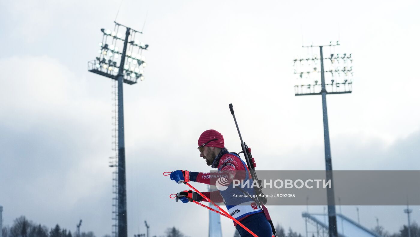 Биатлон. Кубок Содружества. 4 этап. Мужчины. 10 км. Спринт