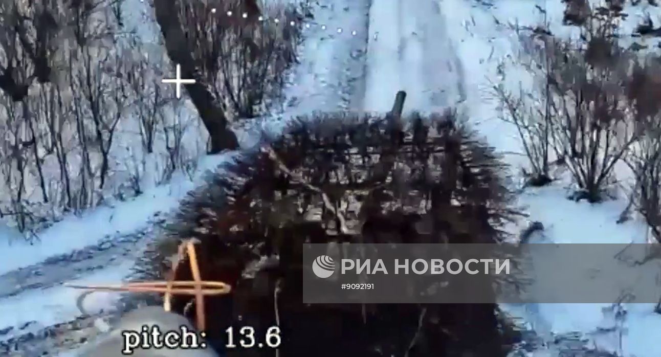 Уничтожение техники ВСУ в Харьковской области