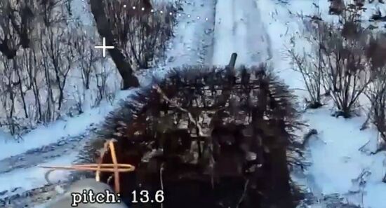 Уничтожение техники ВСУ в Харьковской области