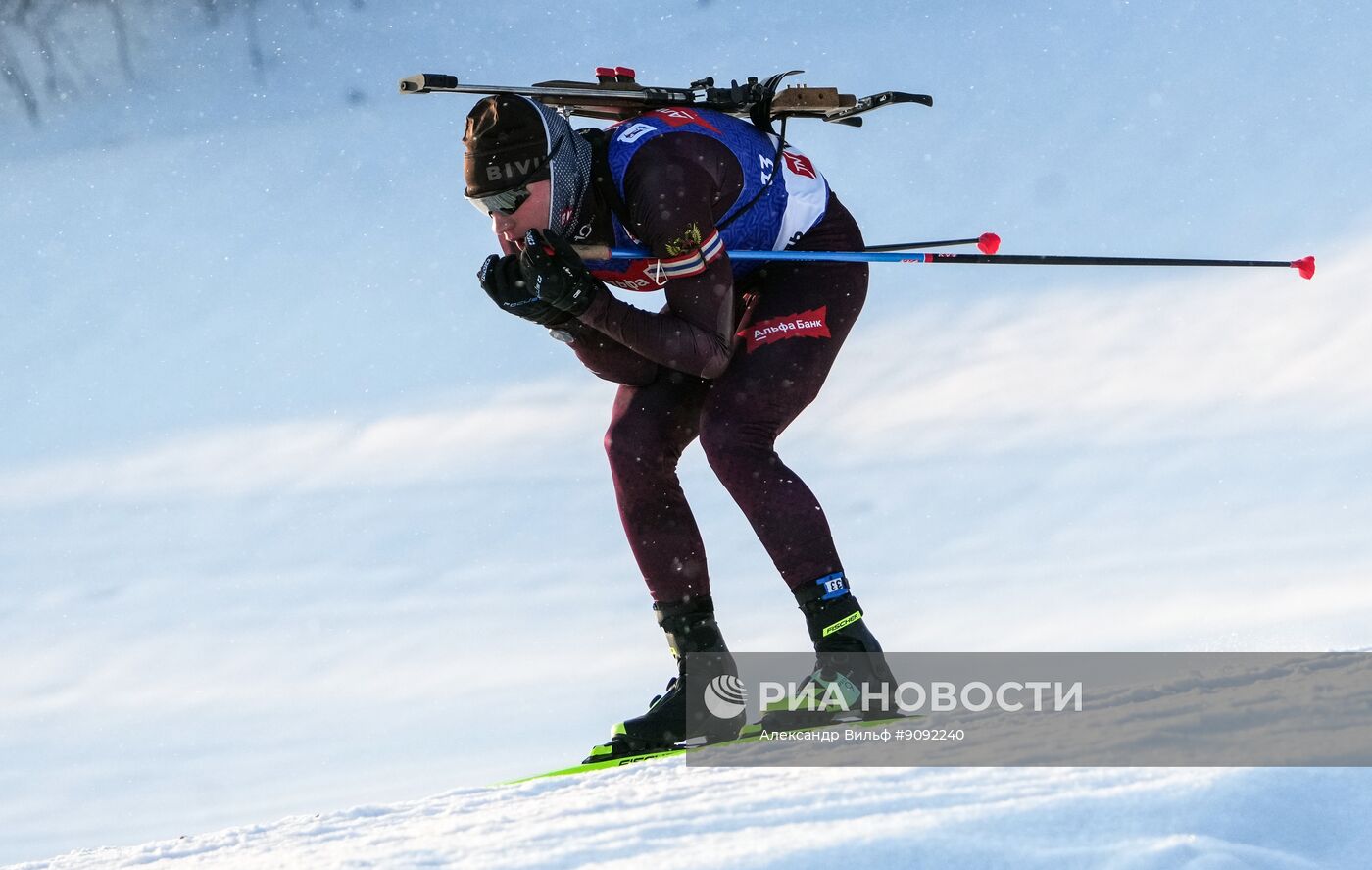 Биатлон. Кубок Содружества. 4 этап. Мужчины. 10 км. Спринт
