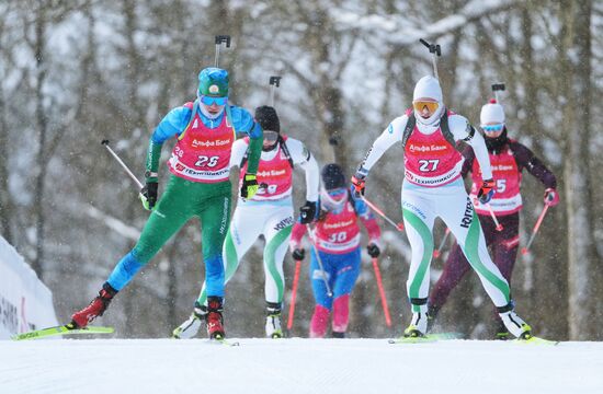 Биатлон. Кубок Содружества. 4 этап. Женщины. 10км. Гонка преследования