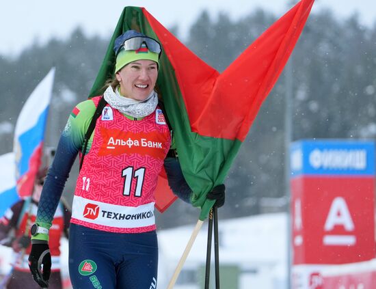 Биатлон. Кубок Содружества. 4 этап. Женщины. 10км. Гонка преследования