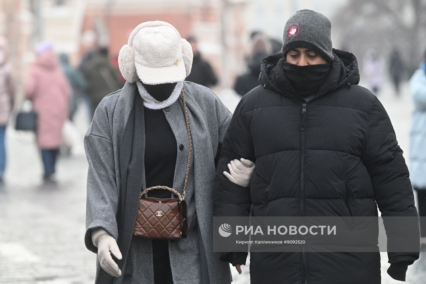 Зима в Москве