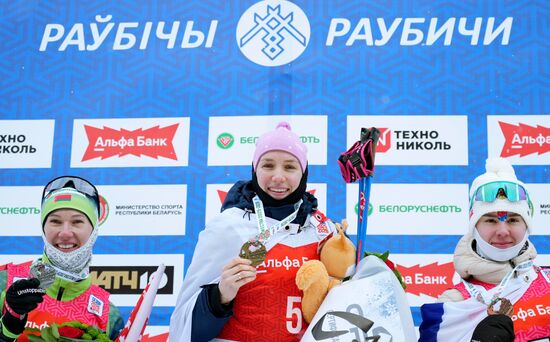 Биатлон. Кубок Содружества. 4 этап. Женщины. 10км. Гонка преследования