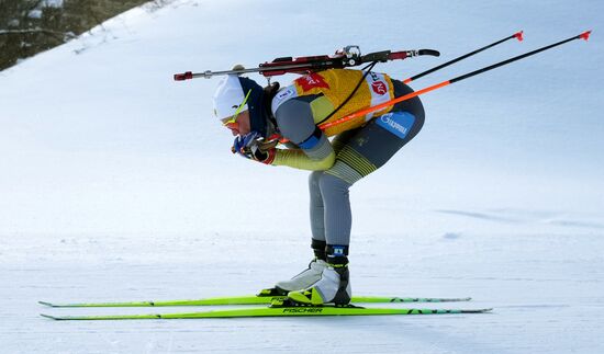 Биатлон. Кубок Содружества. 4 этап. Женщины. 10км. Гонка преследования