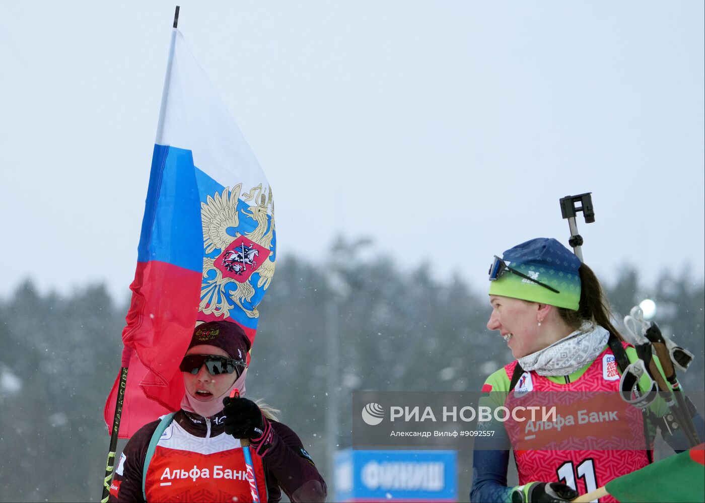 Биатлон. Кубок Содружества. 4 этап. Женщины. 10км. Гонка преследования
