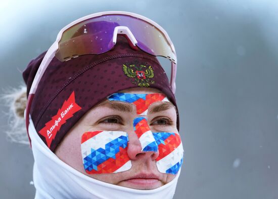 Биатлон. Кубок Содружества. 4 этап. Женщины. 10км. Гонка преследования