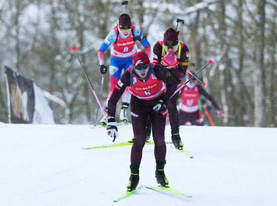 Биатлон. Кубок Содружества. 4 этап. Женщины. 10км. Гонка преследования