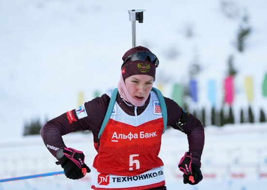 Биатлон. Кубок Содружества. 4 этап. Женщины. 10км. Гонка преследования