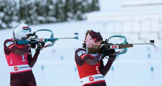 Биатлон. Кубок Содружества. 4 этап. Женщины. 10км. Гонка преследования