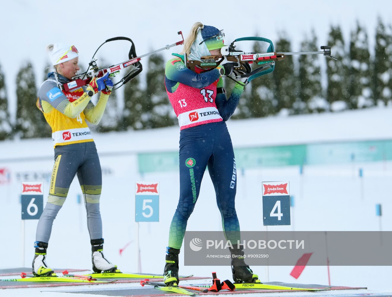 Биатлон. Кубок Содружества. 4 этап. Женщины. 10км. Гонка преследования