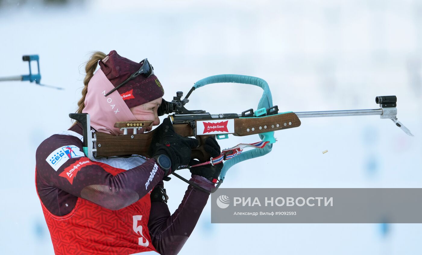 Биатлон. Кубок Содружества. 4 этап. Женщины. 10км. Гонка преследования