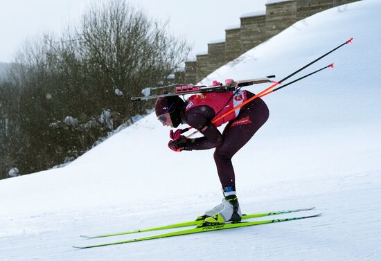 Биатлон. Кубок Содружества. 4 этап. Женщины. 10км. Гонка преследования