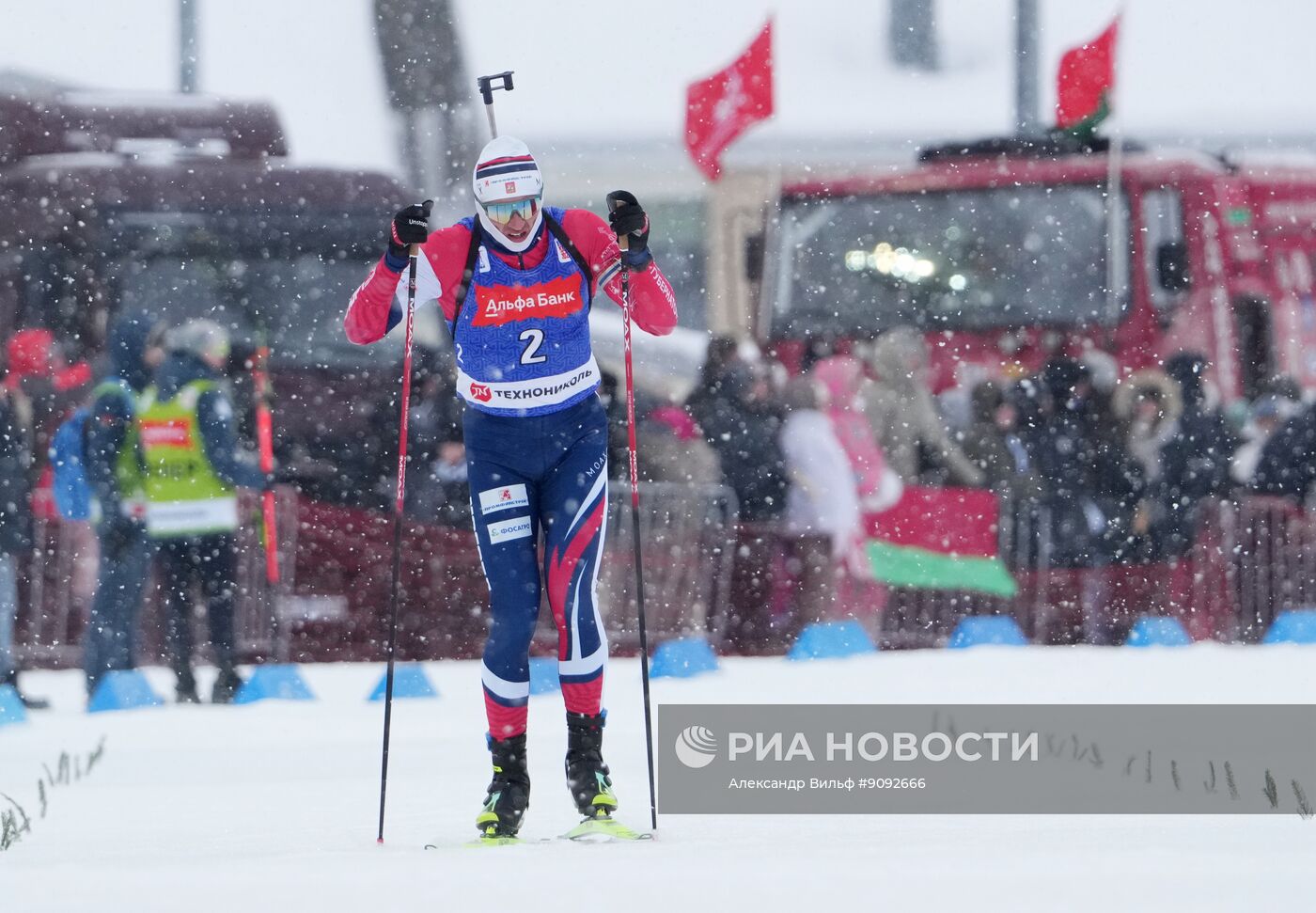 Биатлон. Кубок Содружества. 4 этап. Мужчины. 12,5 км. Гонка преследования