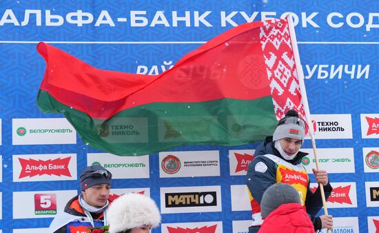 Биатлон. Кубок Содружества. 4 этап. Мужчины. 12,5 км. Гонка преследования