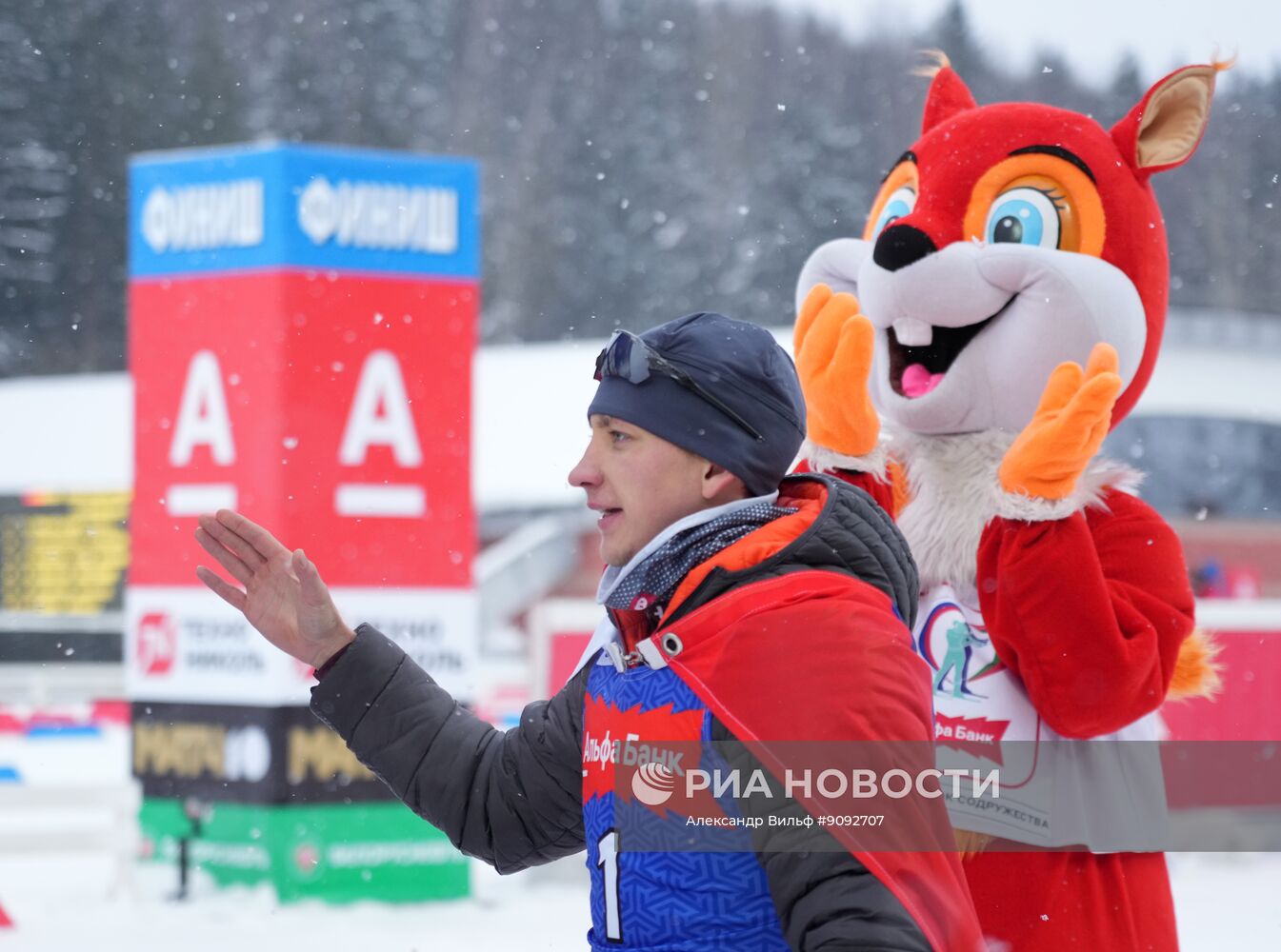 Биатлон. Кубок Содружества. 4 этап. Мужчины. 12,5 км. Гонка преследования