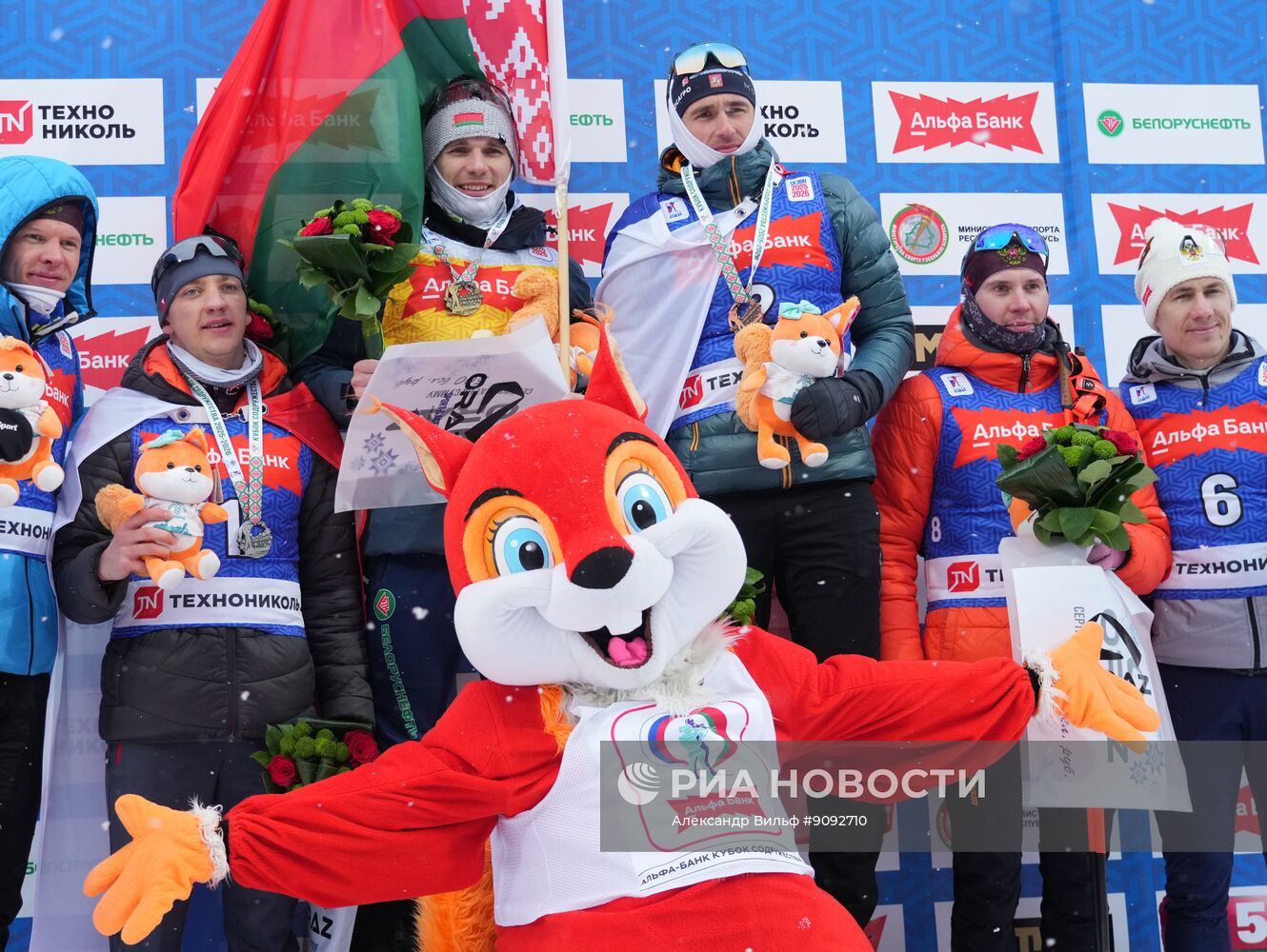 Биатлон. Кубок Содружества. 4 этап. Мужчины. 12,5 км. Гонка преследования