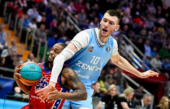 Баскетбол. Единая лига ВТБ. ЦСКА (Москва) - "Зенит" (Санкт-Петербург)