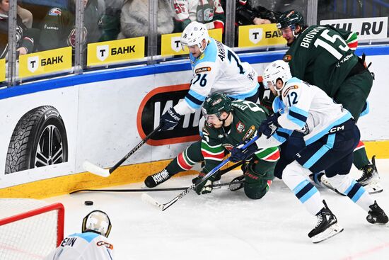 Хоккей. КХЛ. "Ак Барс" (Казань) - "Сибирь" (Новосибирск)