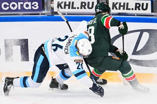 Хоккей. КХЛ. "Ак Барс" (Казань) - "Сибирь" (Новосибирск)