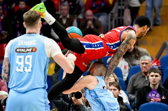 Баскетбол. Единая лига ВТБ. ЦСКА (Москва) - "Зенит" (Санкт-Петербург)