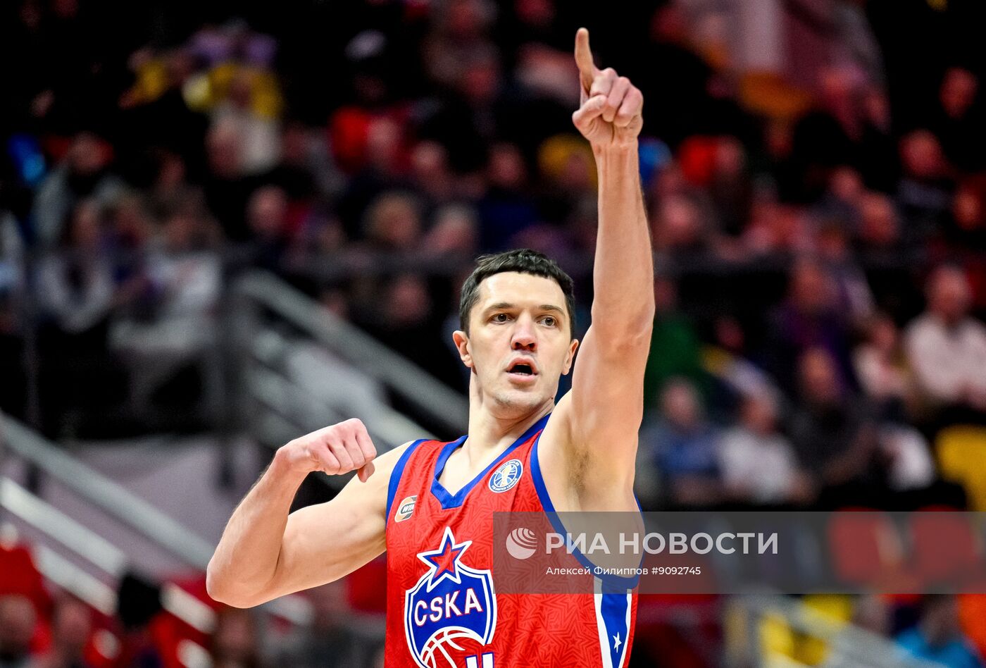 Баскетбол. Единая лига ВТБ. ЦСКА (Москва) - "Зенит" (Санкт-Петербург)