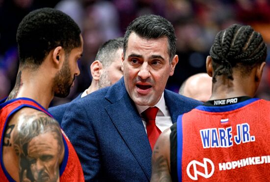 Баскетбол. Единая лига ВТБ. ЦСКА (Москва) - "Зенит" (Санкт-Петербург)