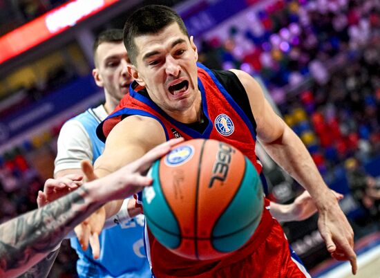 Баскетбол. Единая лига ВТБ. ЦСКА (Москва) - "Зенит" (Санкт-Петербург)