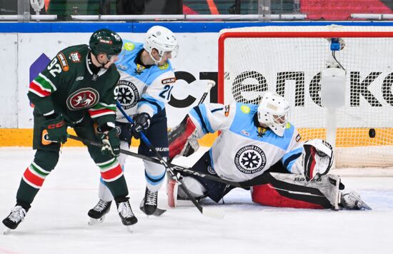 Хоккей. КХЛ. "Ак Барс" (Казань) - "Сибирь" (Новосибирск)